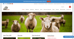 Desktop Screenshot of animaljusticeparty.org
